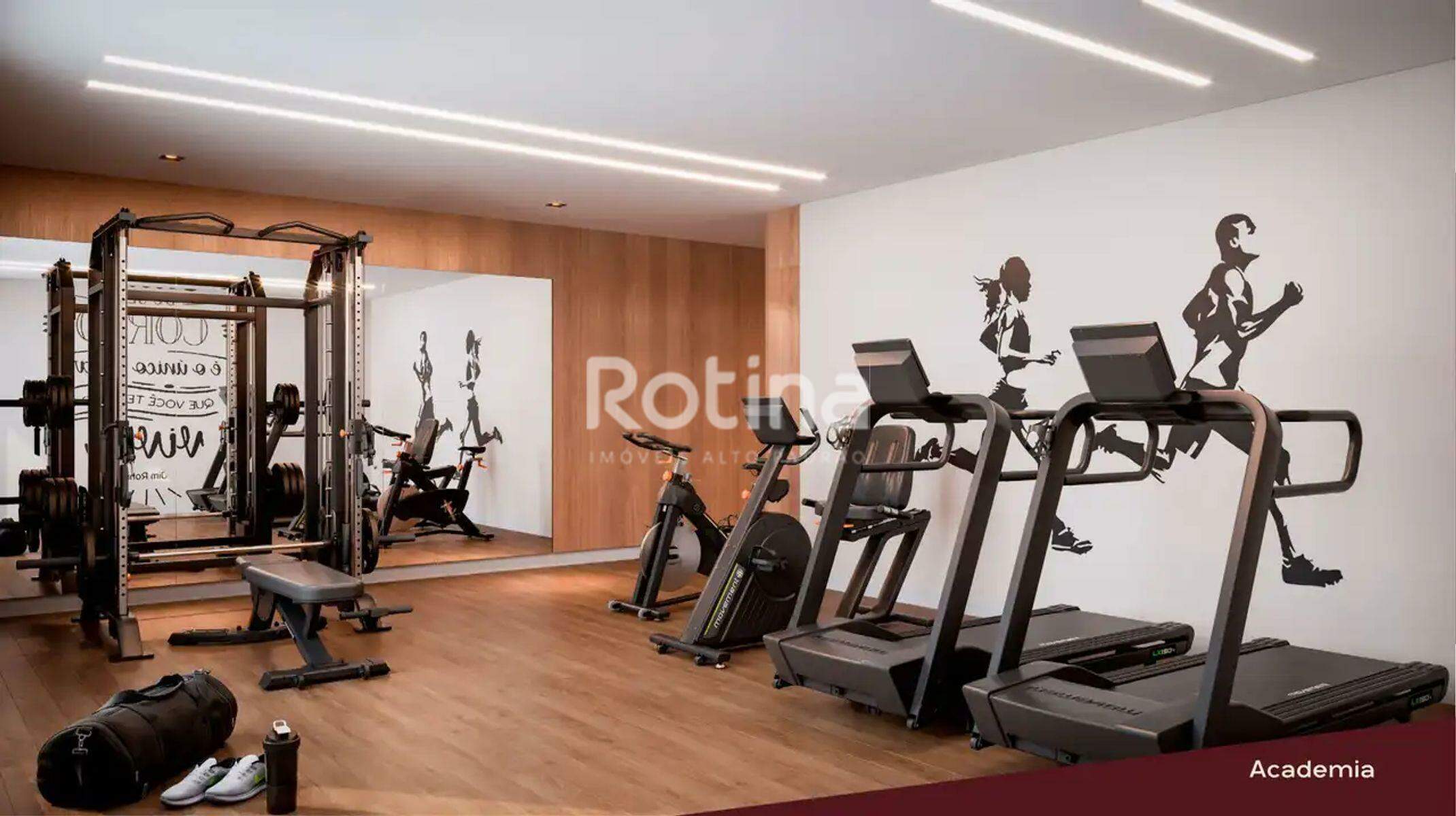 Apartamento à venda, 3 até 3 quartos em Uberlândia no bairro Santa Mônica no valor de R$ R$ 764.000,00 até R$ 764.000,00 - Rotina Imobiliária: Academia