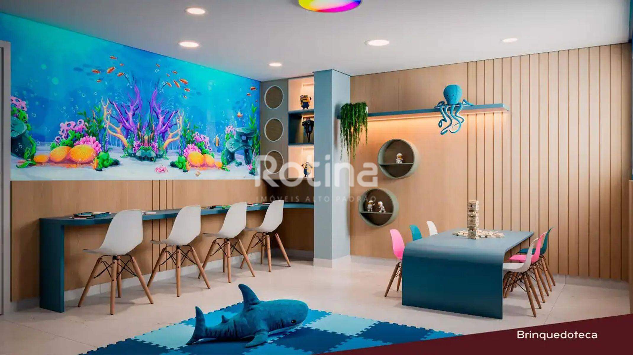 Apartamento à venda, 3 até 3 quartos em Uberlândia no bairro Santa Mônica no valor de R$ R$ 764.000,00 até R$ 764.000,00 - Rotina Imobiliária: Brinquedoteca