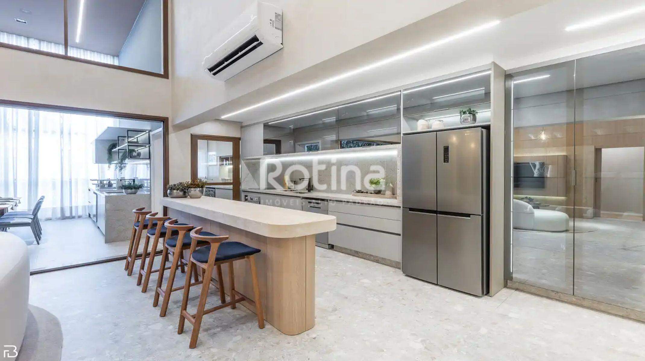 Apartamento à venda, 3 até 3 quartos em Uberlândia no bairro Morada da Colina no valor de R$ R$ 1.902.017,00 até R$ 5.216.035,00 - Rotina Imobiliária: Sala de estar e cozinha