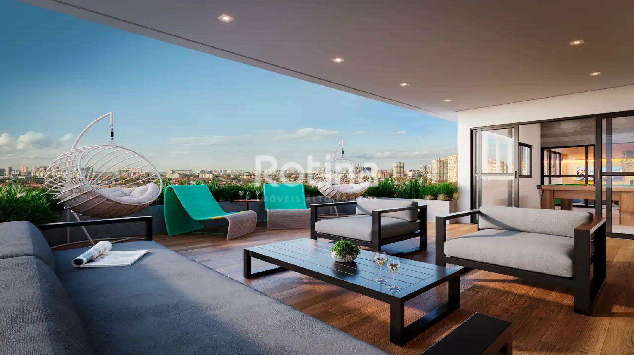 Apartamento à venda, 1 até 3 quartos em Uberlândia no bairro Patrimônio no valor de R$ R$ 540.000,00 até R$ 878.900,00 - Rotina Imobiliária: Lounge no terraço