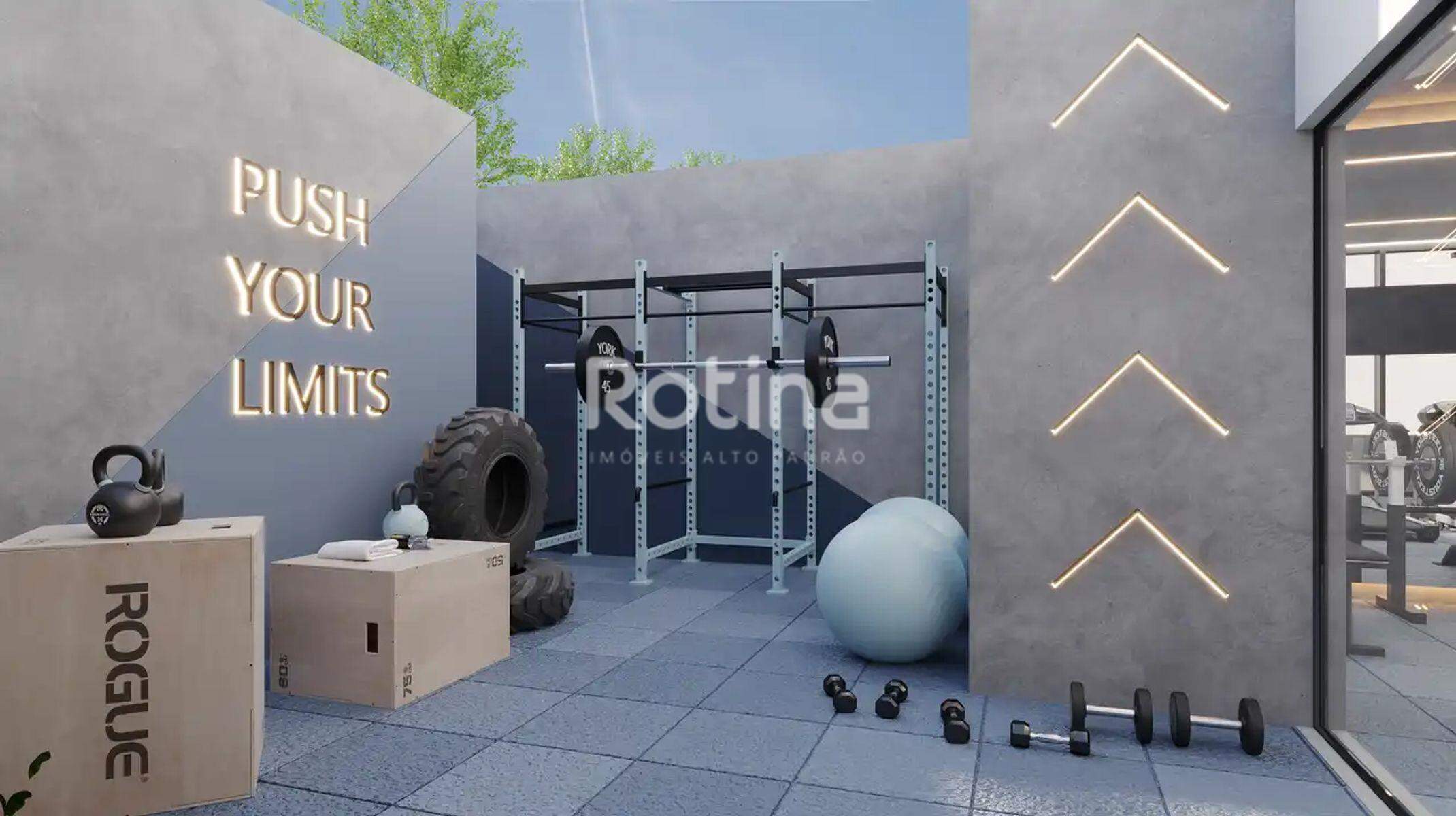 Apartamento à venda, 3 até 3 quartos em Uberlândia no bairro Patrimônio no valor de R$ R$ 782.266,00 até R$ 1.857.258,00 - Rotina Imobiliária: Academia ao ar livre