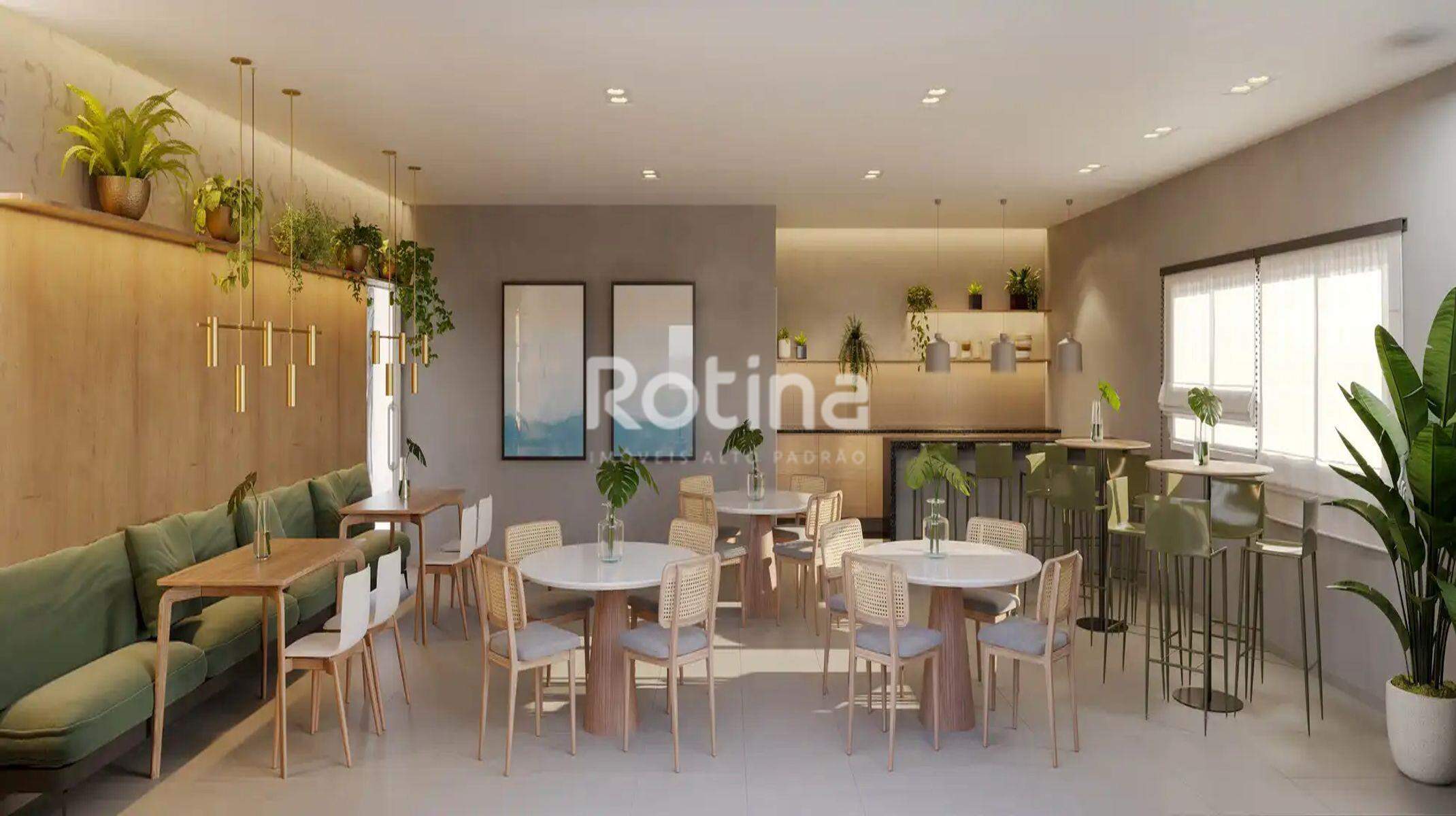 Apartamento à venda, 1 até 2 quartos em Uberlândia no bairro Minas Gerais no valor de R$ R$ 231.510,00 até R$ 293.870,00 - Rotina Imobiliária: Salão de festas