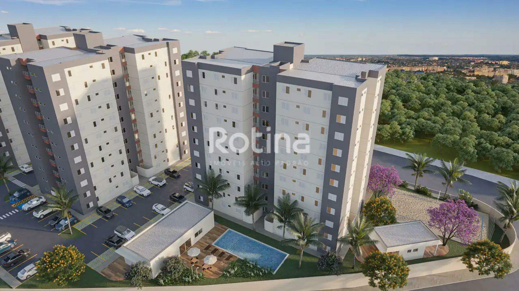 Apartamento à venda, 2 até 2 quartos em Uberlândia no bairro Shopping Park no valor de R$ R$ 214.160,00 até R$ 236.090,00 - Rotina Imobiliária: Perspectiva