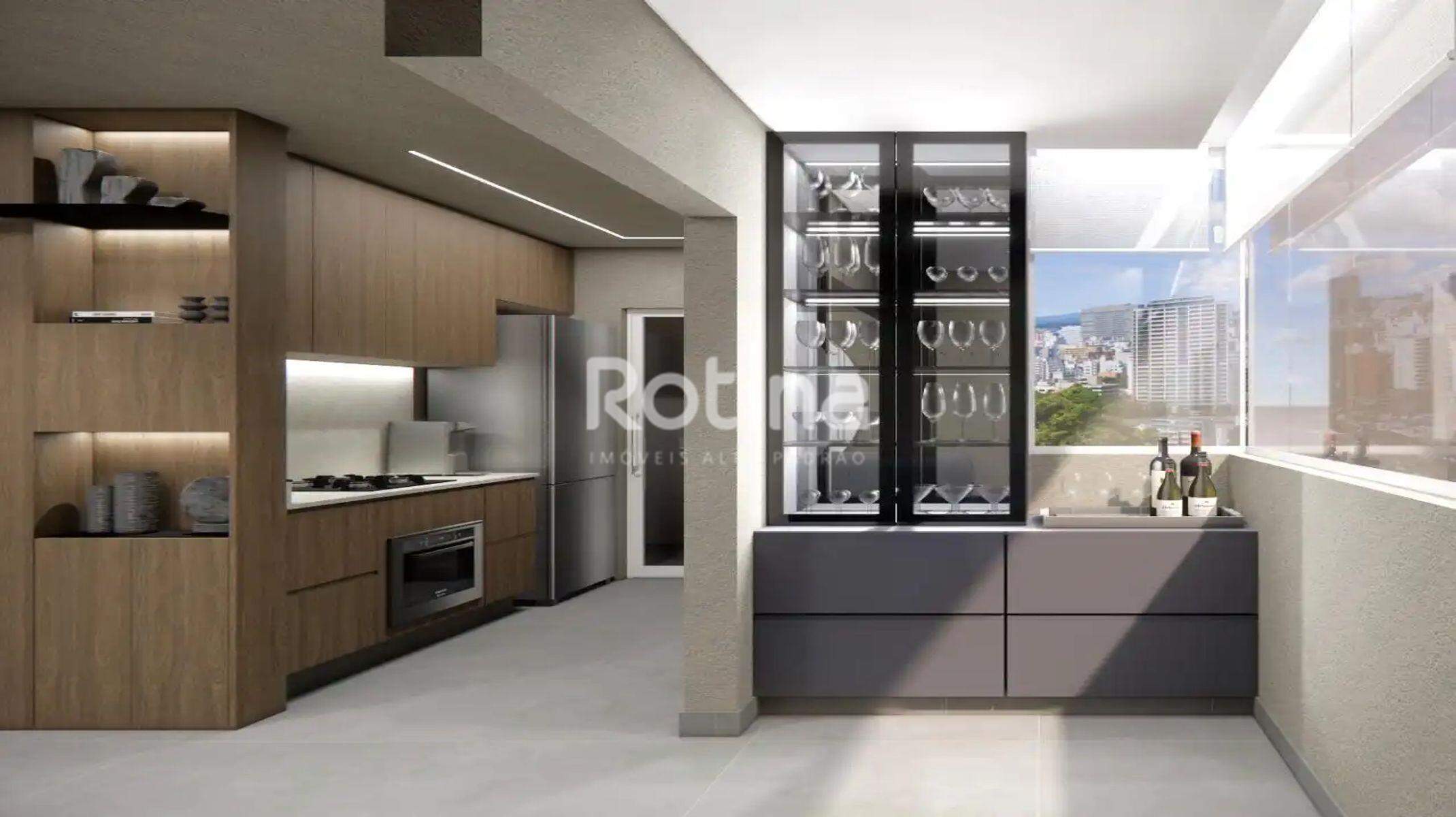 Apartamento à venda, 1 até 3 quartos em Uberlândia no bairro Santa Mônica no valor de R$ R$ 318.000,00 até R$ 849.900,00 - Rotina Imobiliária: Varanda gourmet e cozinha - tipo