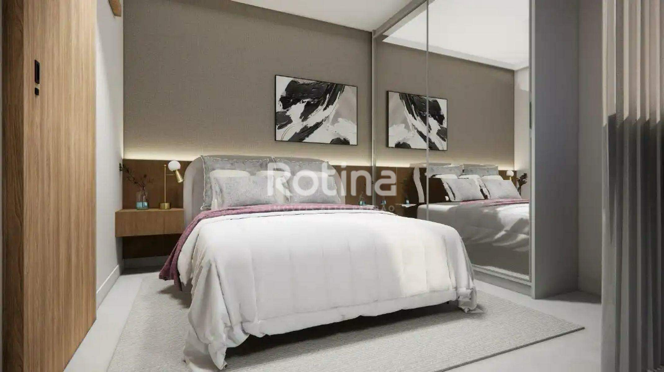 Apartamento à venda, 1 até 3 quartos em Uberlândia no bairro Santa Mônica no valor de R$ R$ 318.000,00 até R$ 849.900,00 - Rotina Imobiliária: Suíte principal - tipo