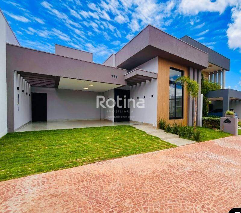 Casa Condomínio Fechado à venda, 3 quartos em Uberlândia no bairro Condomínio Raros no valor de R$ 1.280.000,00 - Rotina Imobiliária: 