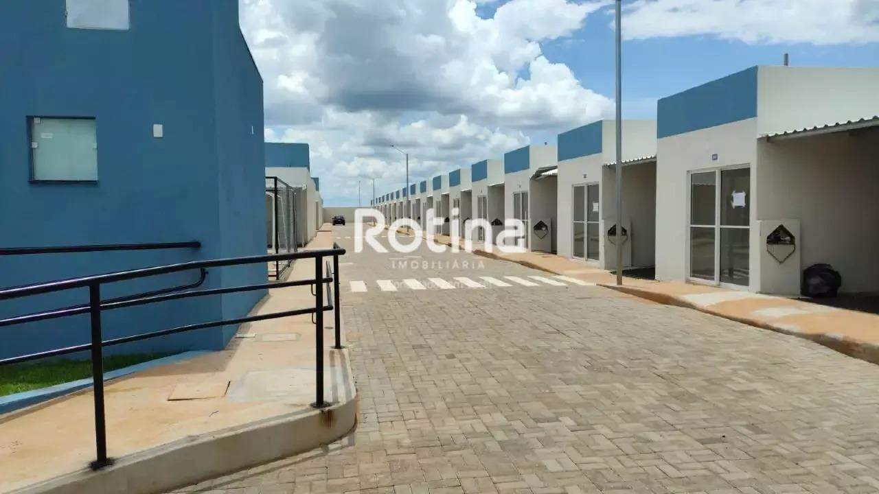 Casa Condomínio Fechado para alugar, 2 quartos em Uberlândia no bairro Loteamento Residencial Pequis no valor de R$ 1.200,00 - Rotina Imobiliária: 
