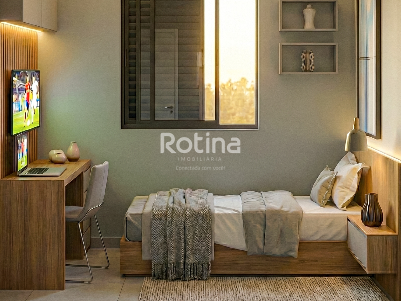 Apartamento à venda, 2 quartos em Uberlândia no bairro Taiaman no valor de R$ 233.000,00 - Rotina Imobiliária: 