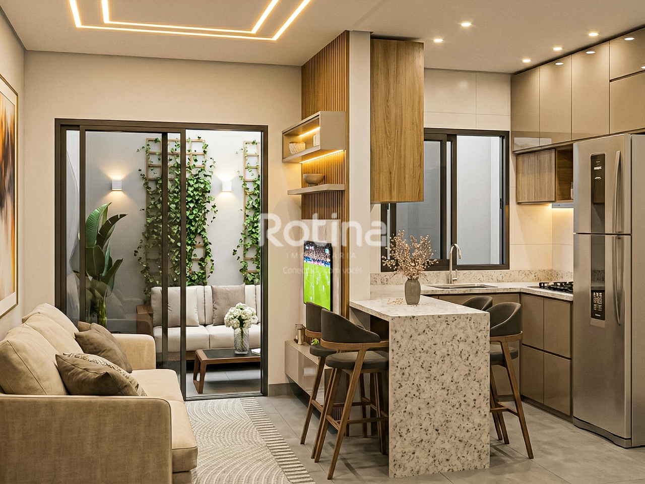 Apartamento à venda, 2 quartos em Uberlândia no bairro Taiaman no valor de R$ 233.000,00 - Rotina Imobiliária: 