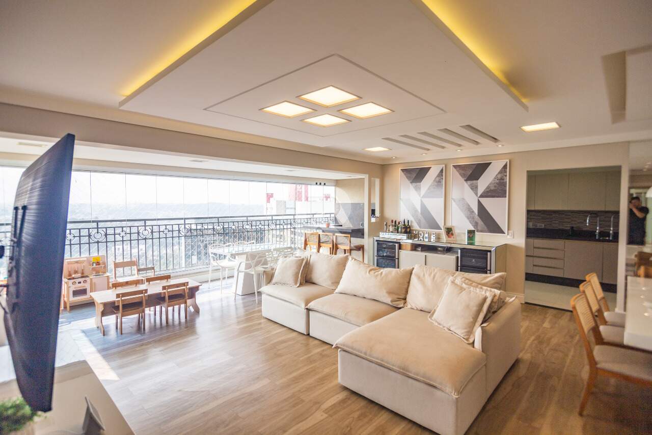 Apartamento 3 Suítes com Churrasqueira, 168 m², Venda - Campo Comprido - Curitiba/PR miniatura 4