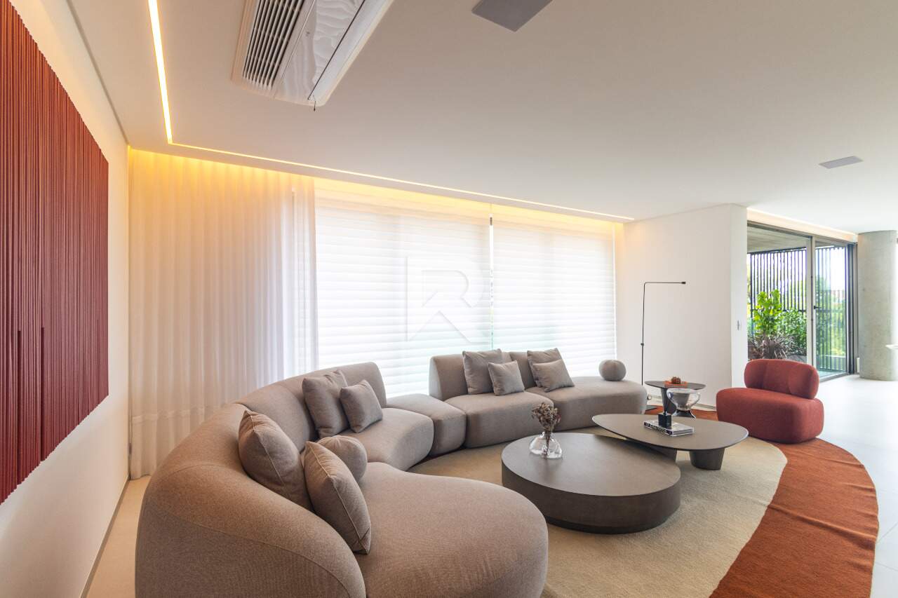 Apartamento Decorado com 3 Suítes e Área Social Integrada - Aluguel 282m² - Curitiba/PR miniatura 12