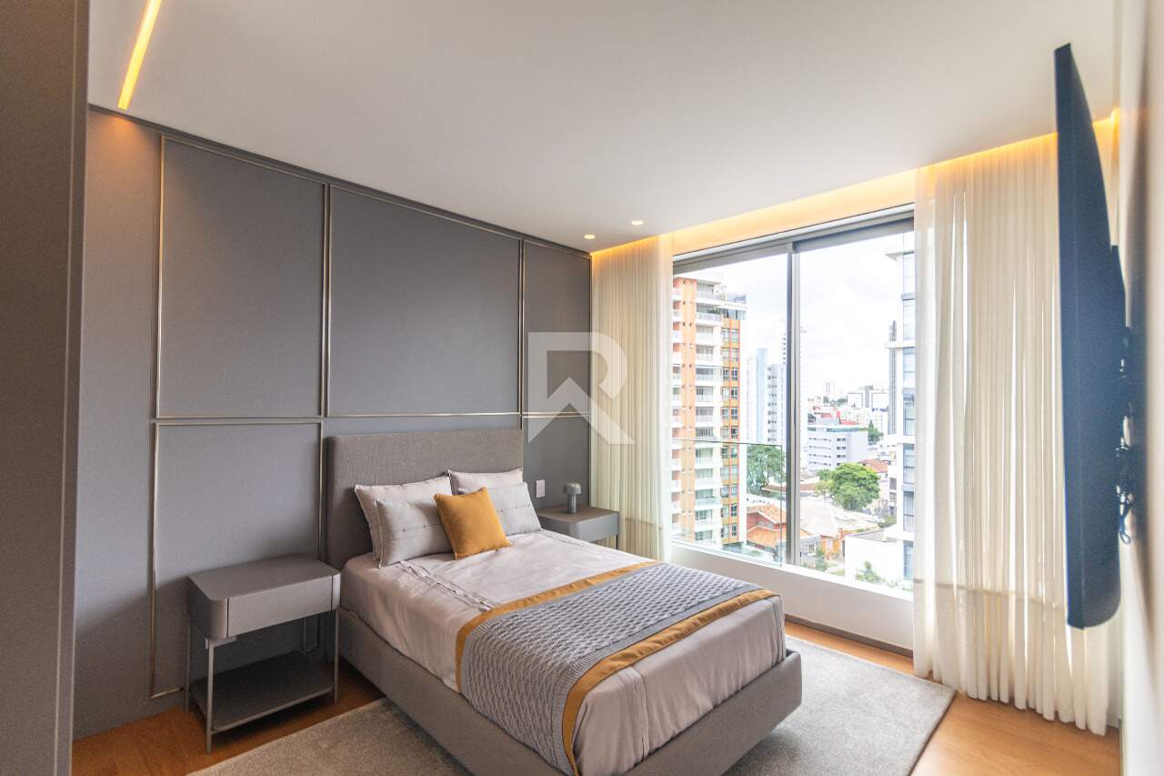Apartamento Decorado com 3 Suítes e Área Social Integrada - Venda 282m² - Curitiba/PR miniatura 26