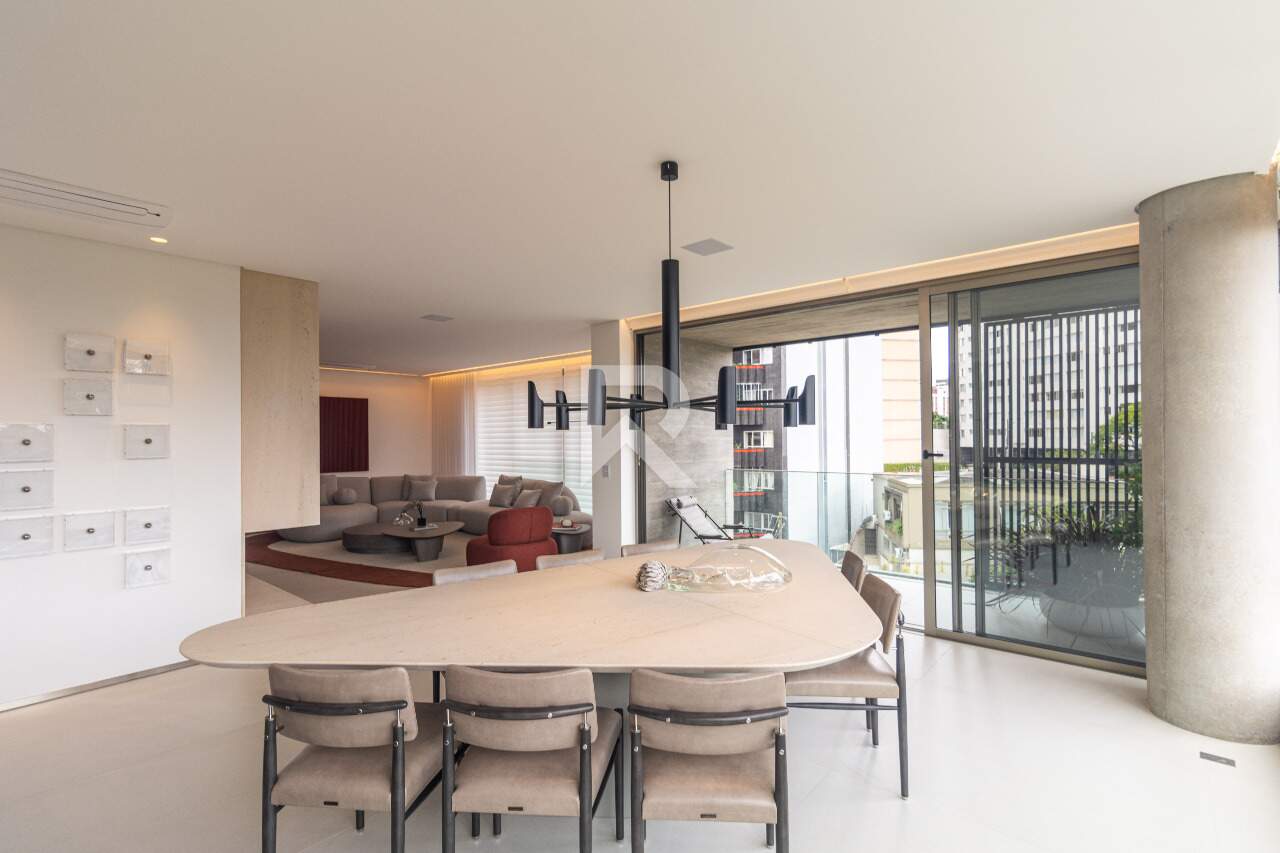 Apartamento Decorado com 3 Suítes e Área Social Integrada - Venda 282m² - Curitiba/PR miniatura 9