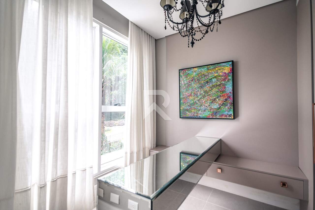 Casa Alto Padrão em Condomínio com Espaço Gourmet, 4 Suítes, Aluguel, 464 m² - Campo Comprido - Curitiba/PR miniatura 31