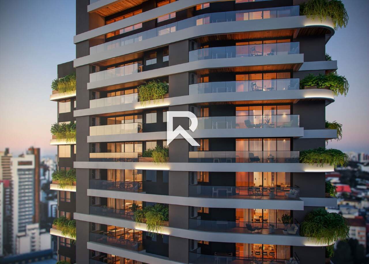 Apto acima do 40º Andar com 4 Suítes e Vista p/ Parque Barigui - Venda 283m² - Bigorrilho, Curitiba/PR miniatura 3