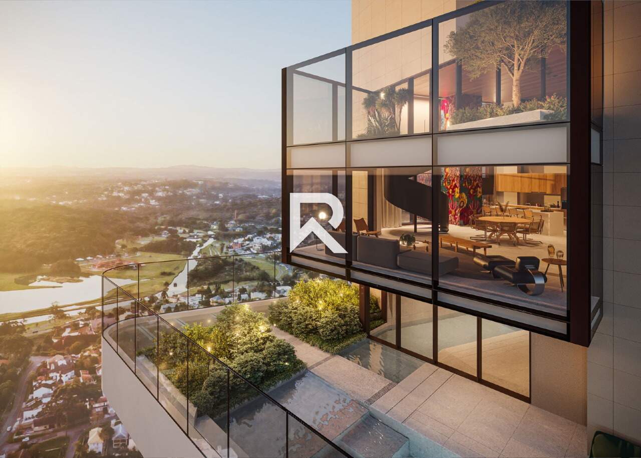 Apto acima do 40º Andar com 4 Suítes e Vista p/ Parque Barigui - Venda 283m² - Bigorrilho, Curitiba/PR miniatura 5