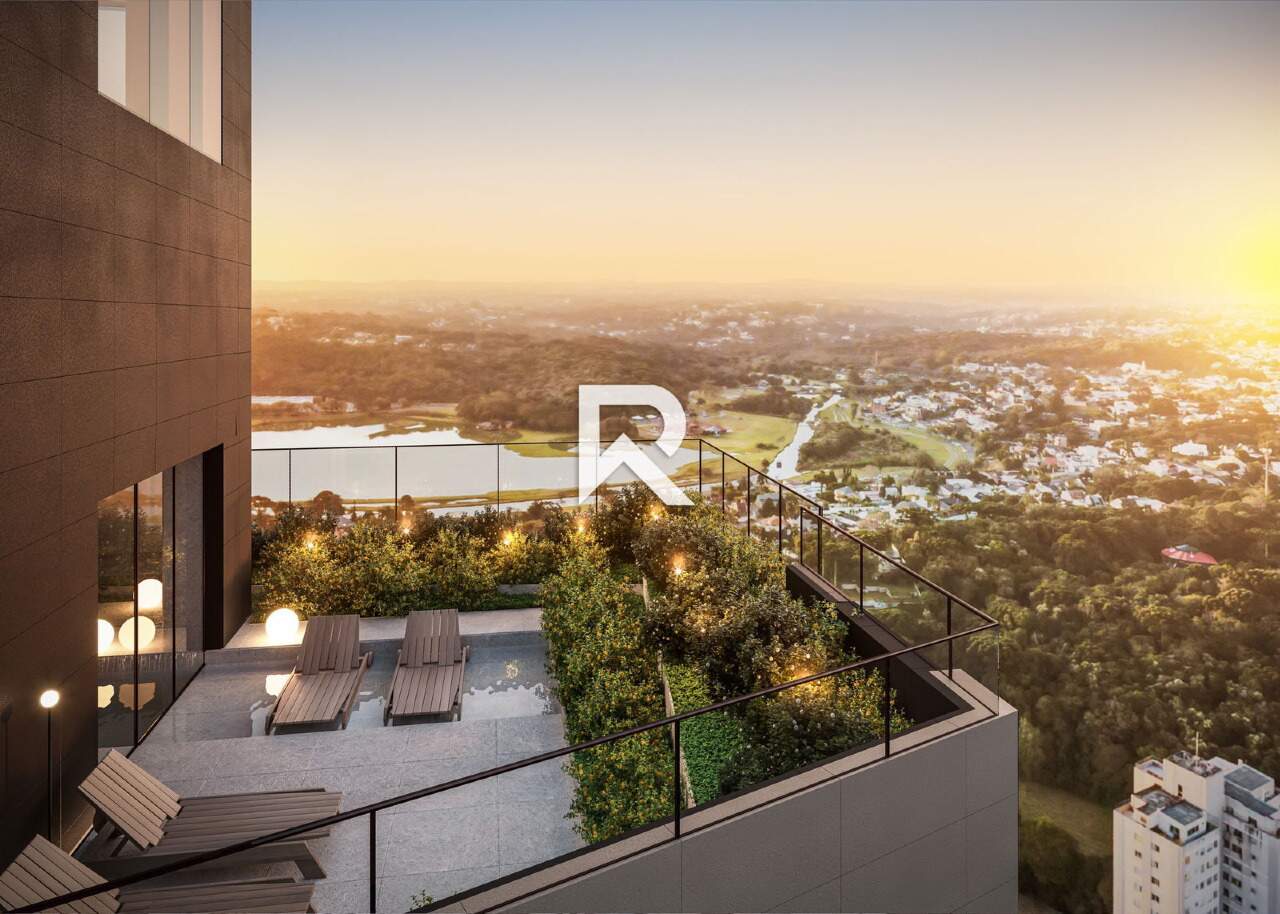Apto acima do 40º Andar com 4 Suítes e Vista p/ Parque Barigui - Venda 283m² - Bigorrilho, Curitiba/PR miniatura 12