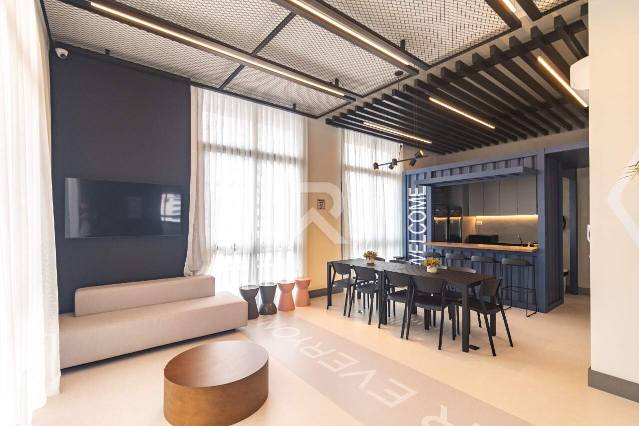 Studio mobiliado de 37m² completo para locação no All Batel - Batel - Curitiba/PR - miniatura 13