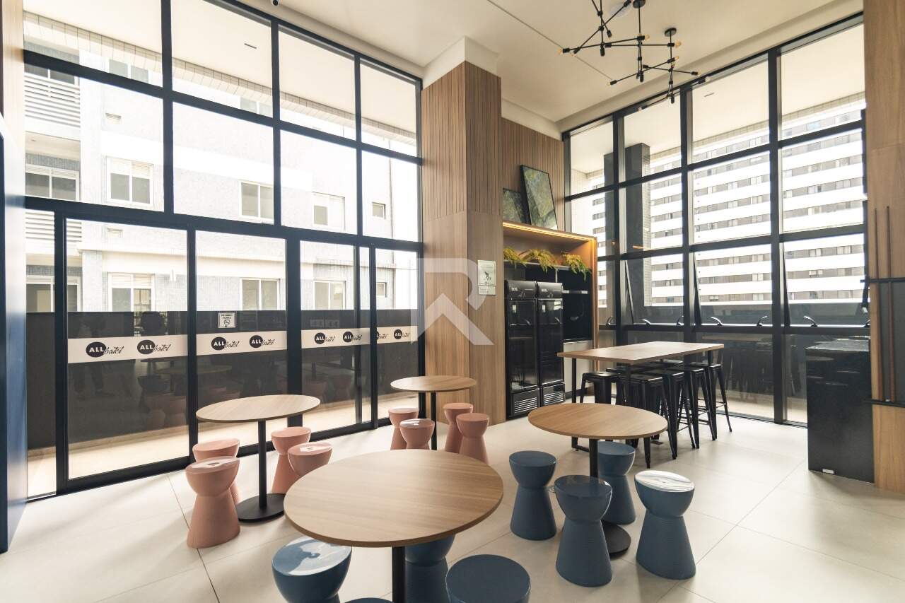 Studio mobiliado de 37m² completo para locação no All Batel - Batel - Curitiba/PR - miniatura 12