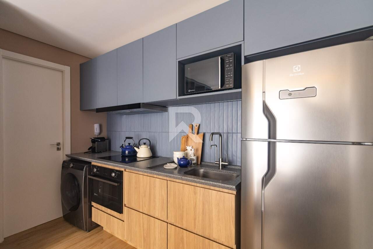 Studio mobiliado de 37m² completo para locação no All Batel - Batel - Curitiba/PR - miniatura 4
