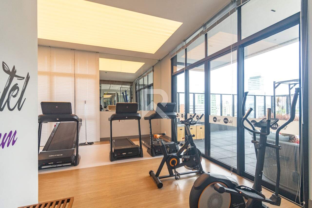 Studio mobiliado de 37m² completo para locação no All Batel - Batel - Curitiba/PR - miniatura 26