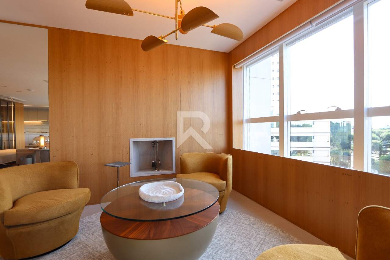 Apartamento de Luxo Mobiliado c/ ambientes integrados, 255m², 3 suítes e 4 vagas, no Ecoville miniatura 10