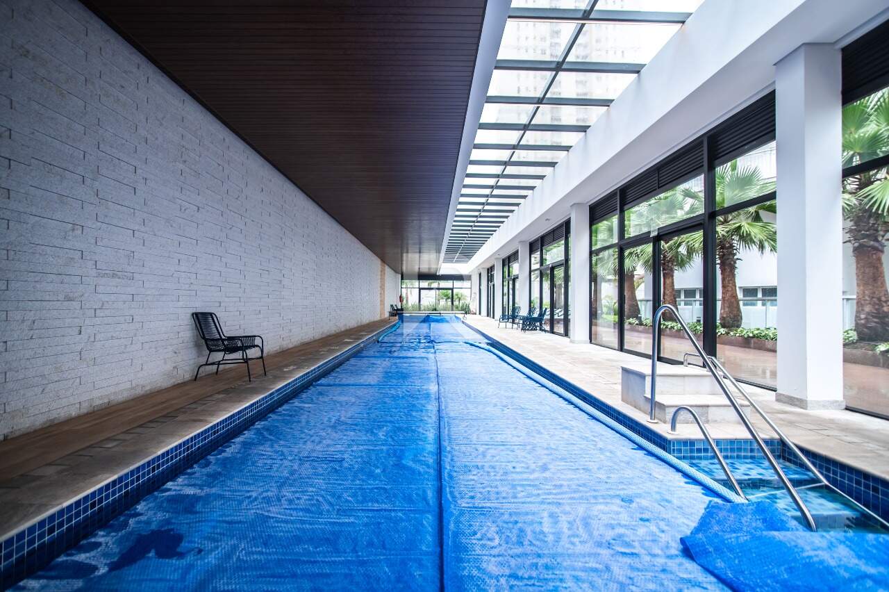 Apartamento de Luxo Mobiliado c/ ambientes integrados, 255m², 3 suítes e 4 vagas, no Ecoville miniatura 58