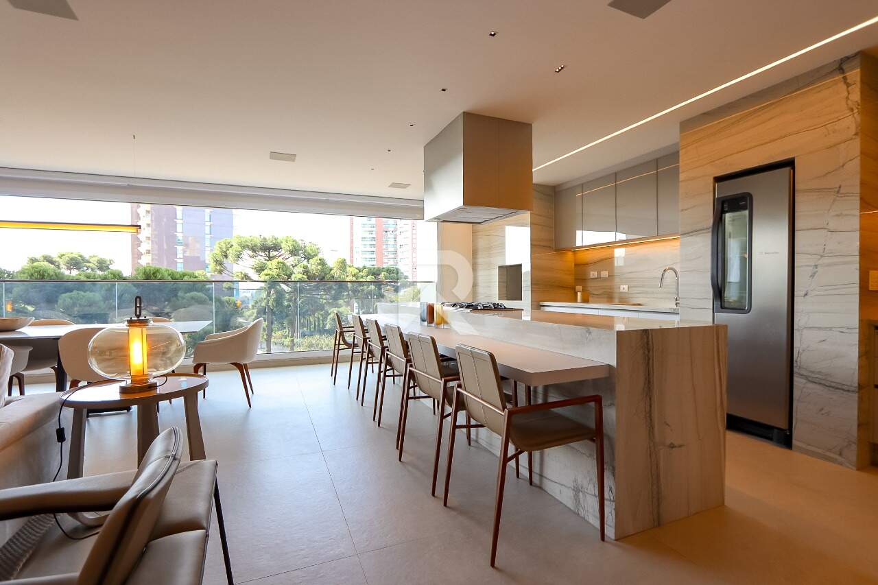 Apartamento de Luxo Mobiliado c/ ambientes integrados, 255m², 3 suítes e 4 vagas, no Ecoville miniatura 20