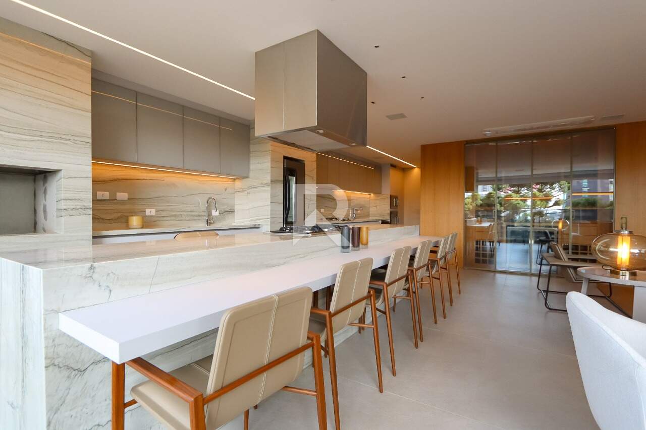 Apartamento de Luxo Mobiliado c/ ambientes integrados, 255m², 3 suítes e 4 vagas, no Ecoville miniatura 19