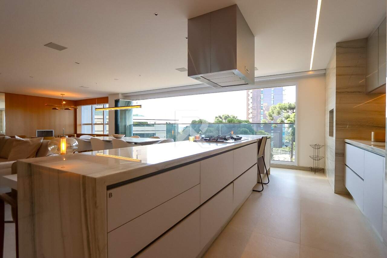 Apartamento de Luxo Mobiliado c/ ambientes integrados, 255m², 3 suítes e 4 vagas, no Ecoville miniatura 24