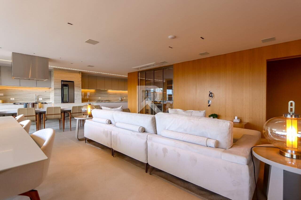 Apartamento de Luxo Mobiliado c/ ambientes integrados, 255m², 3 suítes e 4 vagas, no Ecoville miniatura 21