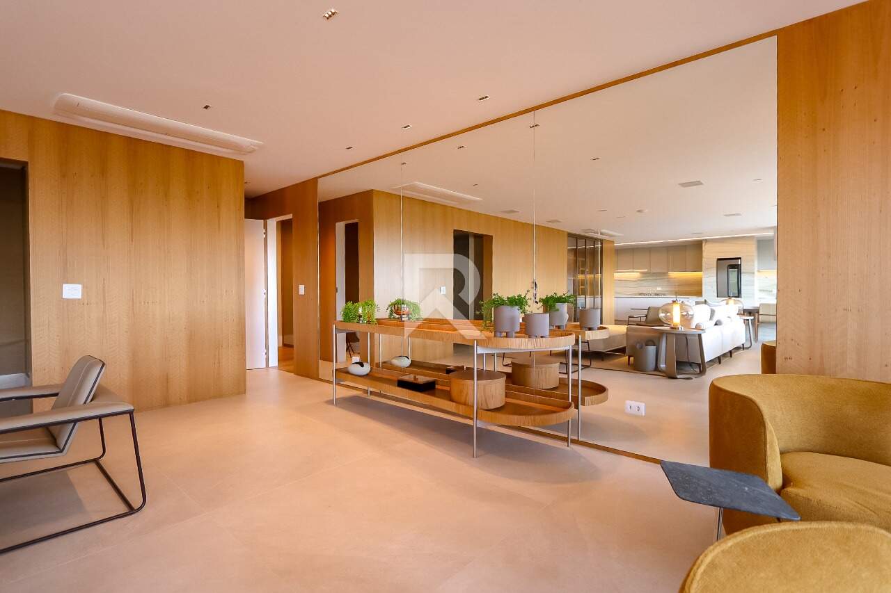 Apartamento de Luxo Mobiliado c/ ambientes integrados, 255m², 3 suítes e 4 vagas, no Ecoville miniatura 41