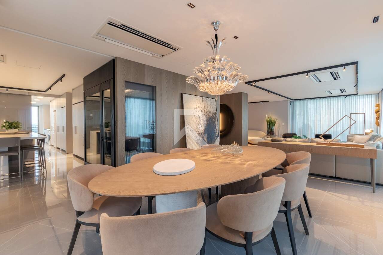Mansão Suspensa no Contrapiso com 341m², 3 suítes e 4 vagas de garagem, no Ecoville, em Curitiba/Pr miniatura 18