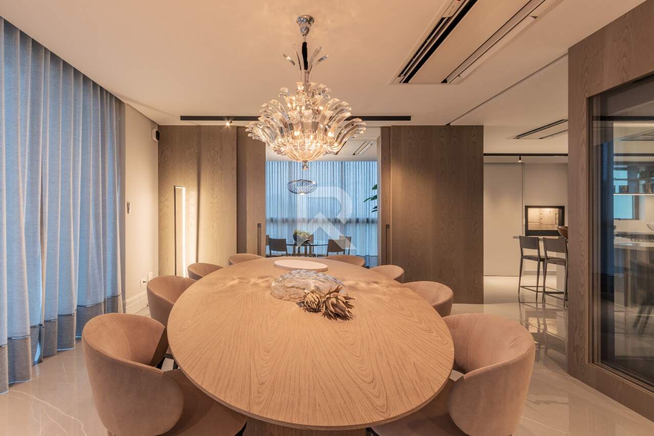Mansão Suspensa no Contrapiso com 341m², 3 suítes e 4 vagas de garagem, no Ecoville, em Curitiba/Pr miniatura 13