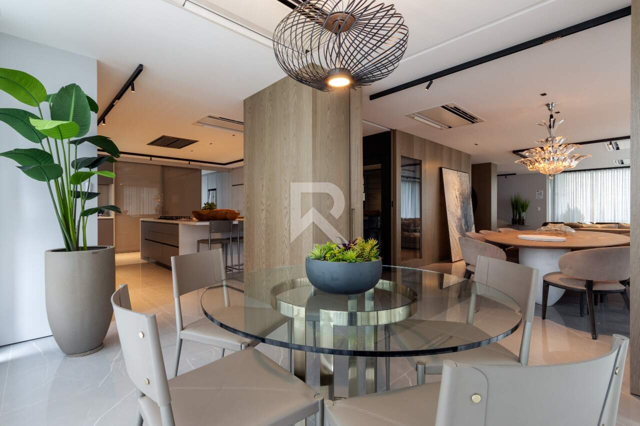 Mansão Suspensa no Contrapiso com 341m², 3 suítes e 4 vagas de garagem, no Ecoville, em Curitiba/Pr miniatura 19
