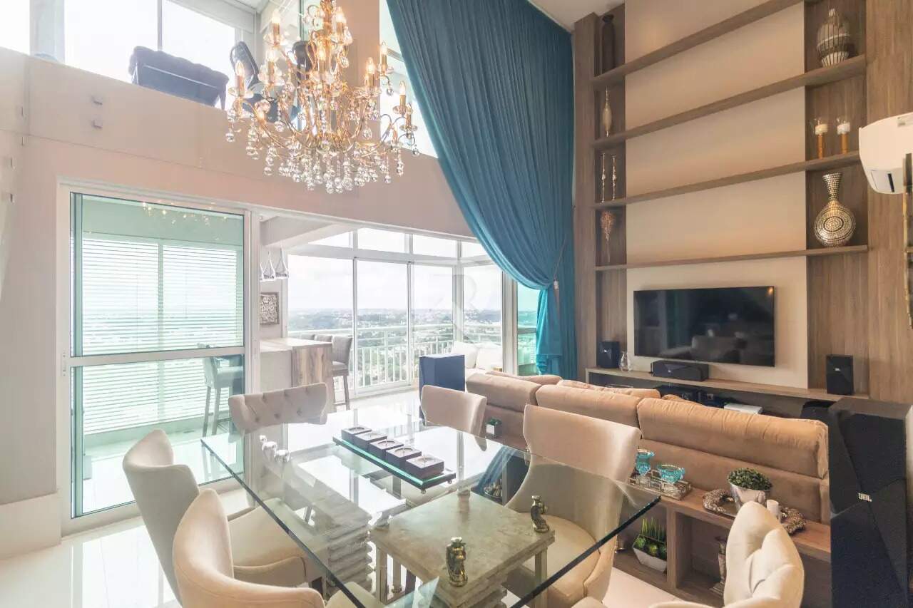 Apartamento de Alto Padrão Mobiliado, 03 Suítes, 03 Vagas - 187,00 m² - Ecoville miniatura 2
