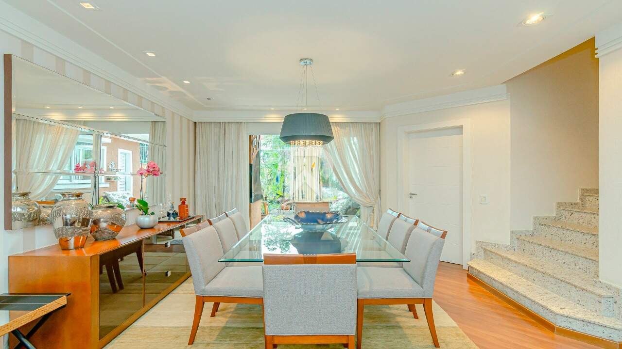 Casa de Rua com Jardim Privativo à venda, 164 m² - Mercês - Curitiba/PR miniatura 4
