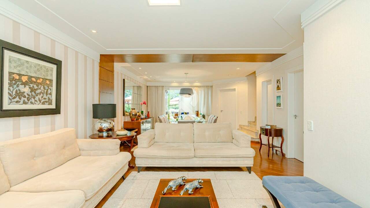 Casa de Rua com Jardim Privativo à venda, 164 m² - Mercês - Curitiba/PR miniatura 7