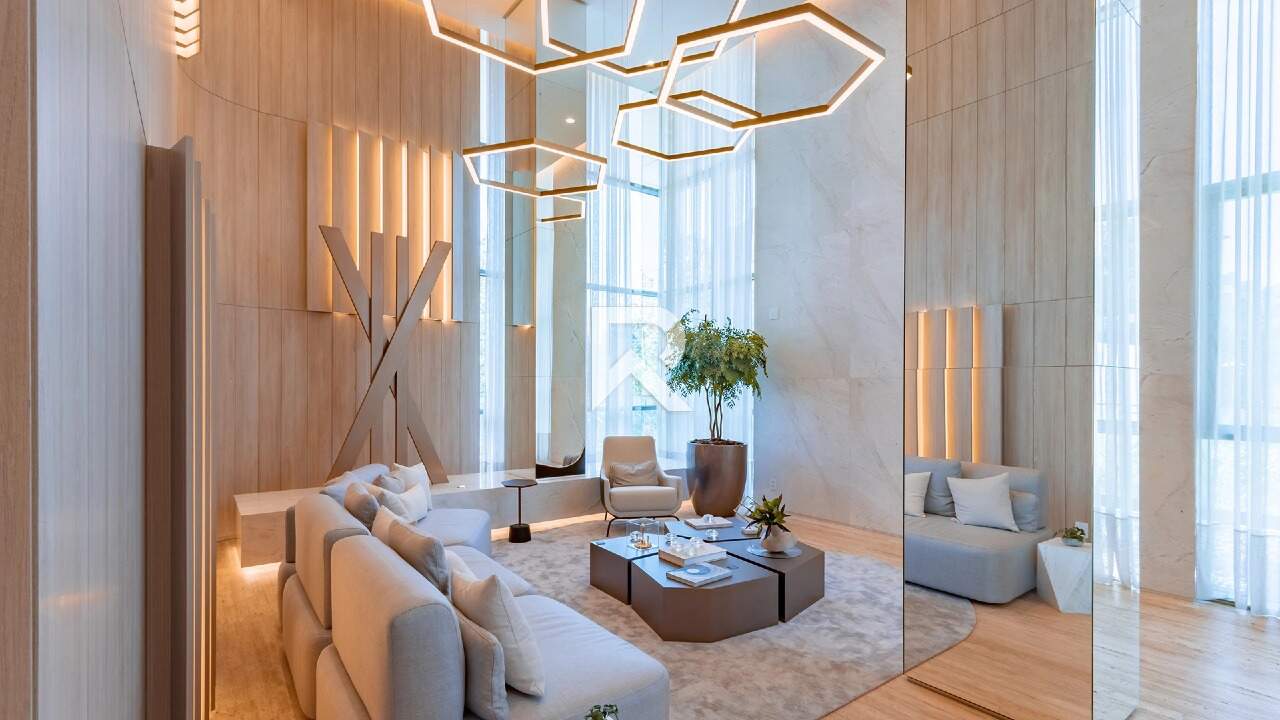 Apt Mobiliado em Cond. Clube, Andar Alto, Vista Livre, Face Norte com 4 suítes e 4 Vagas para alugar - 246m2 - Champagnat, Curitiba miniatura 23