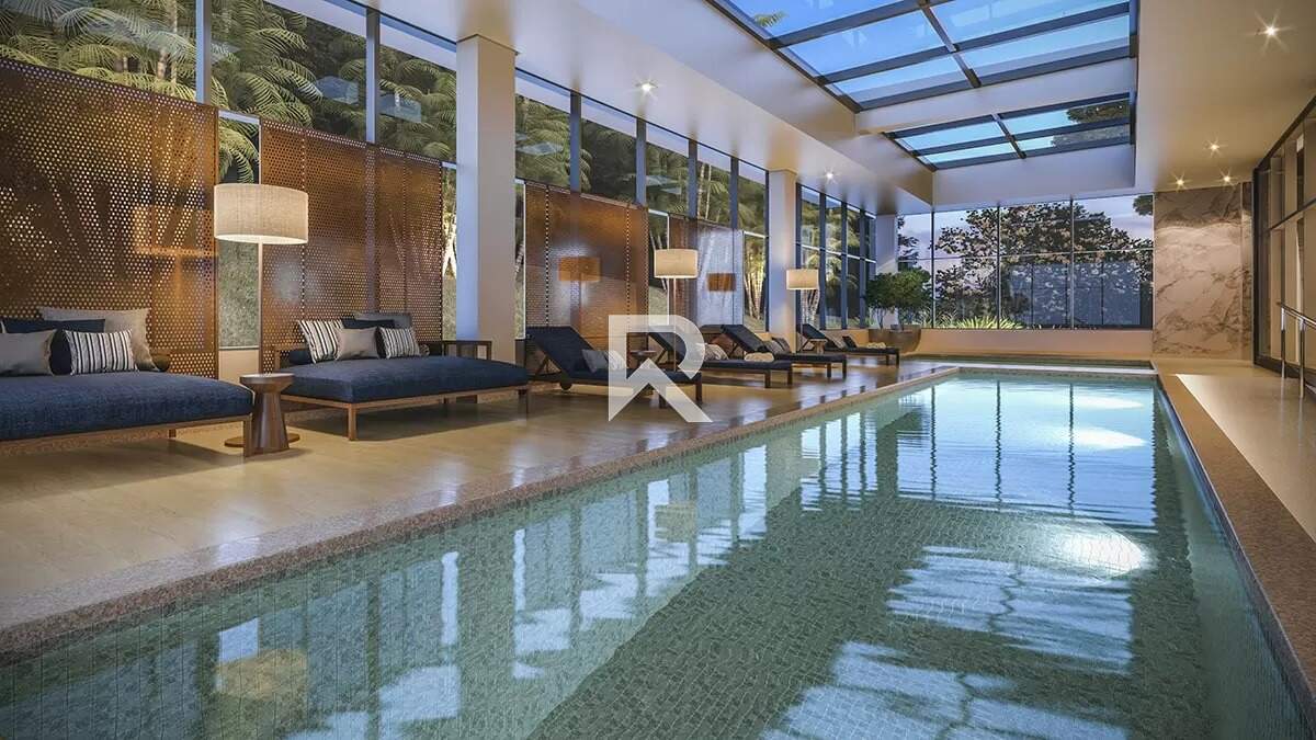Apt Mobiliado em Cond. Clube, Andar Alto, Vista Livre, Face Norte com 4 suítes e 4 Vagas para alugar - 246m2 - Champagnat, Curitiba miniatura 20