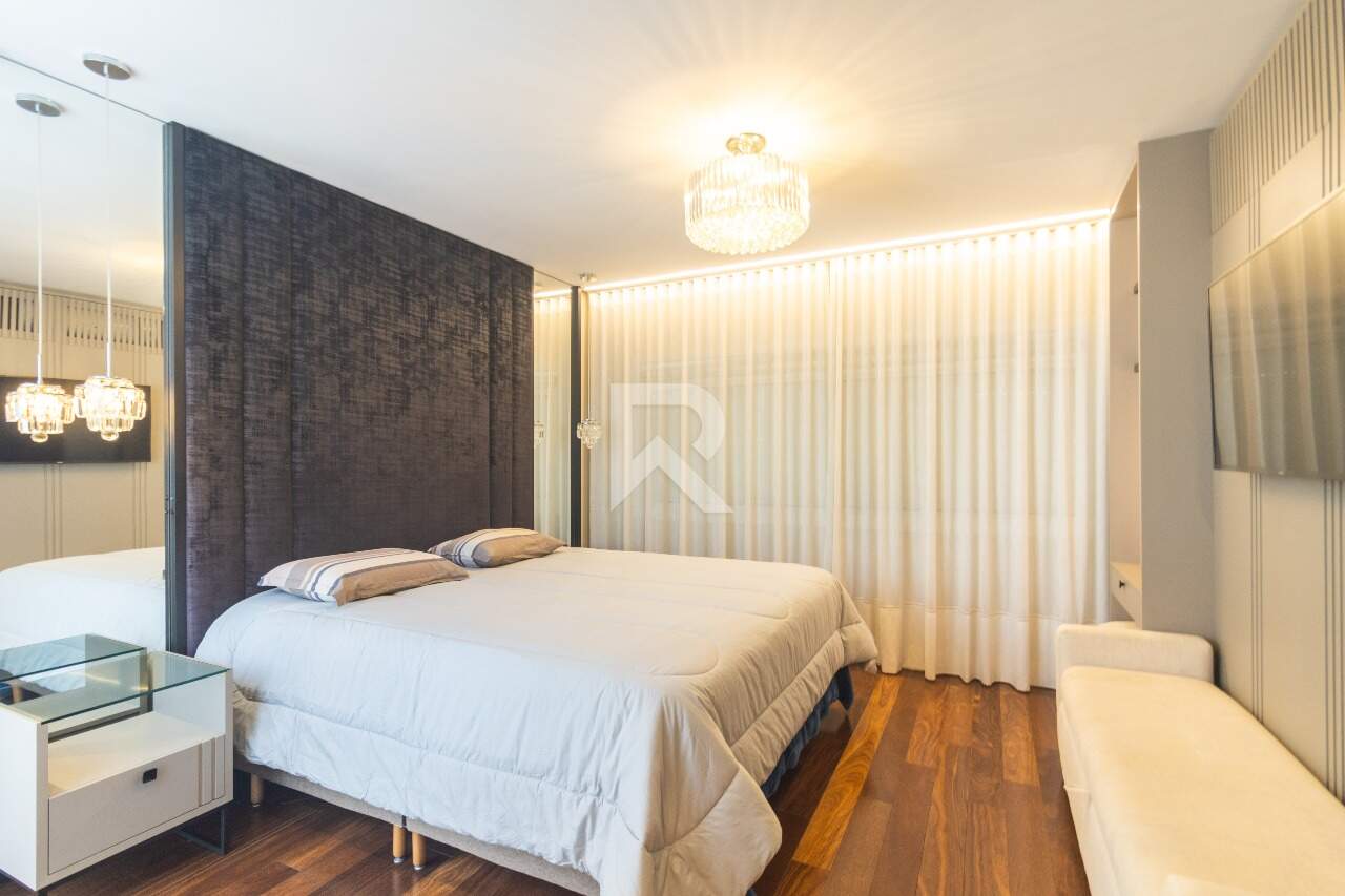 Casa Alto Padrão, Mobiliada em Cond. Clube com Piscina, 4 suítes, 3 vagas e 400m2 para alugar - Campo Comprido, Curitiba-PR miniatura 22