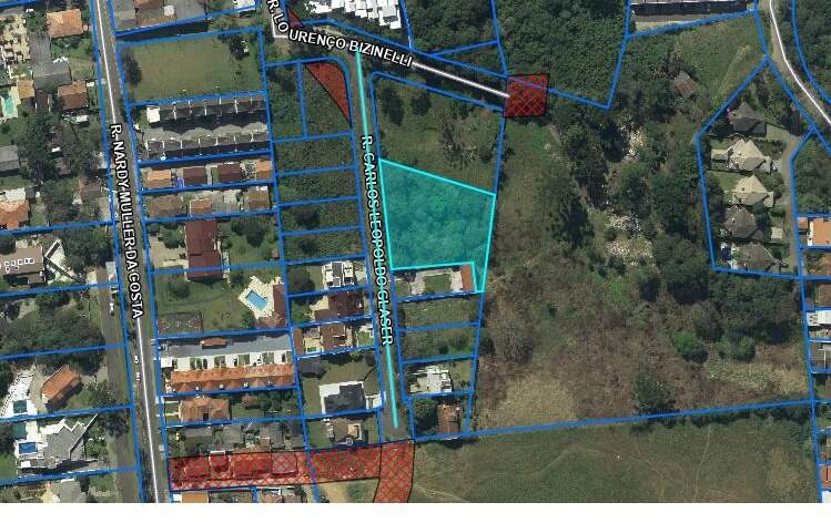 Terreno ZR2 com 2.129m² para venda - Campo Comprido, Curitiba miniatura 2