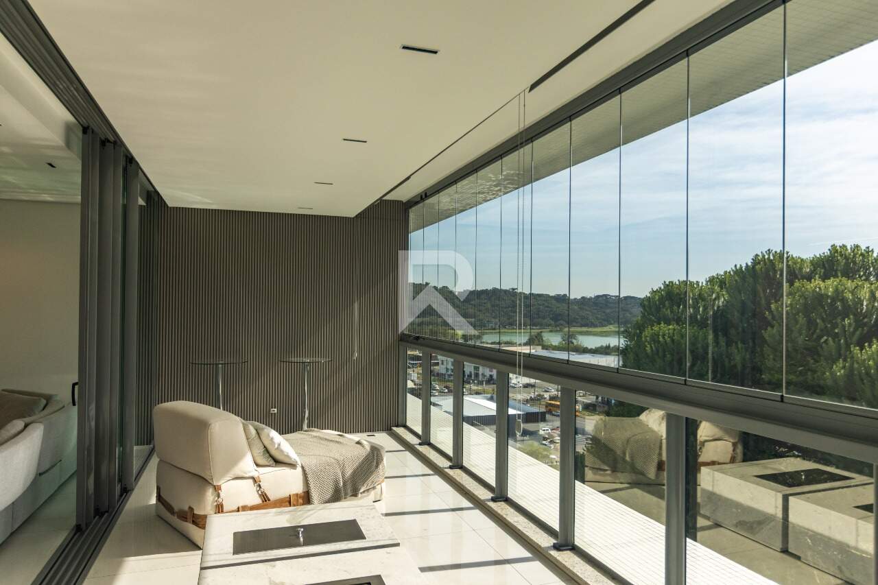 Apt Semi Mobiliado em Cond. Clube, Vista Pq Barigui, Face Norte com 4 suítes e 4 Vagas para venda - 288m2 - Champagnat, Curitiba miniatura 6