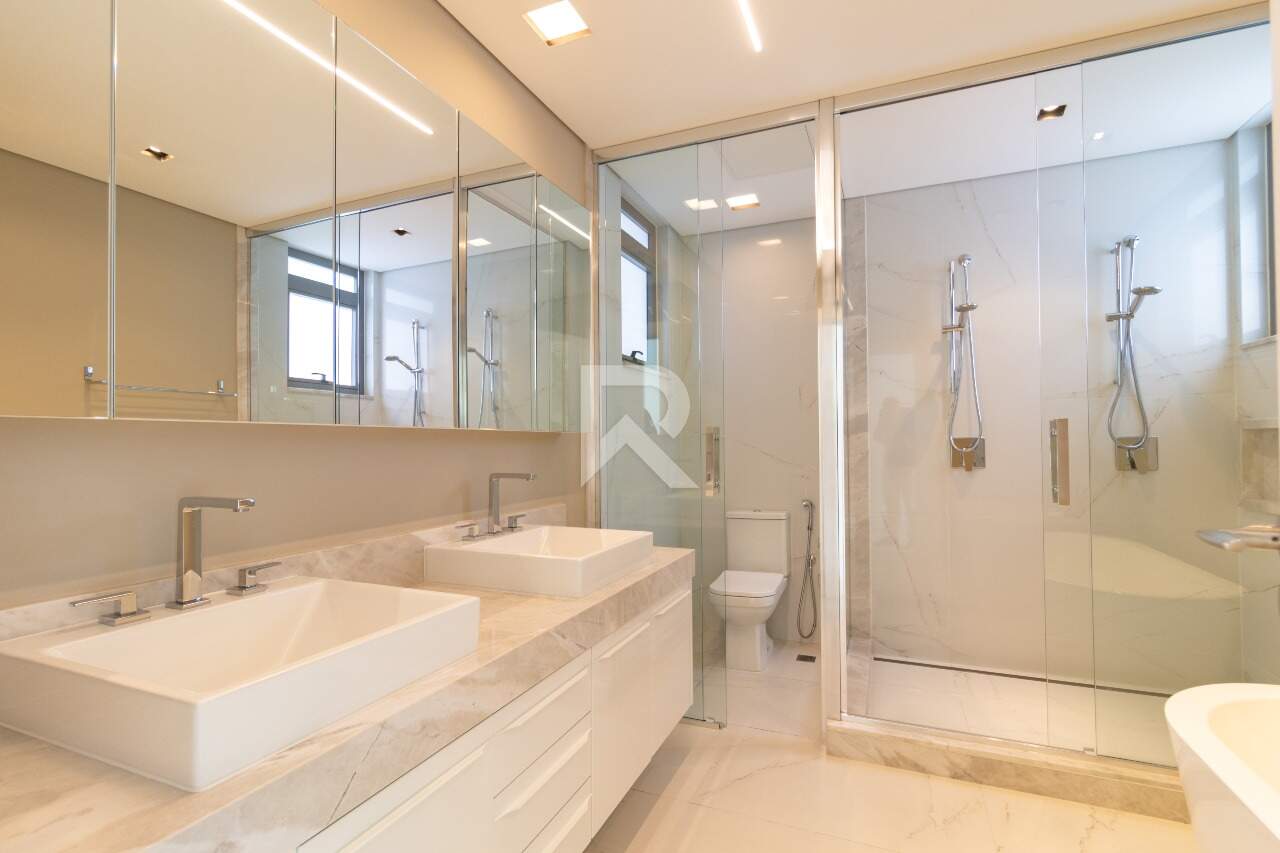 Apt Semi Mobiliado em Cond. Clube, Vista Pq Barigui, Face Norte com 4 suítes e 4 Vagas para venda - 288m2 - Champagnat, Curitiba miniatura 41