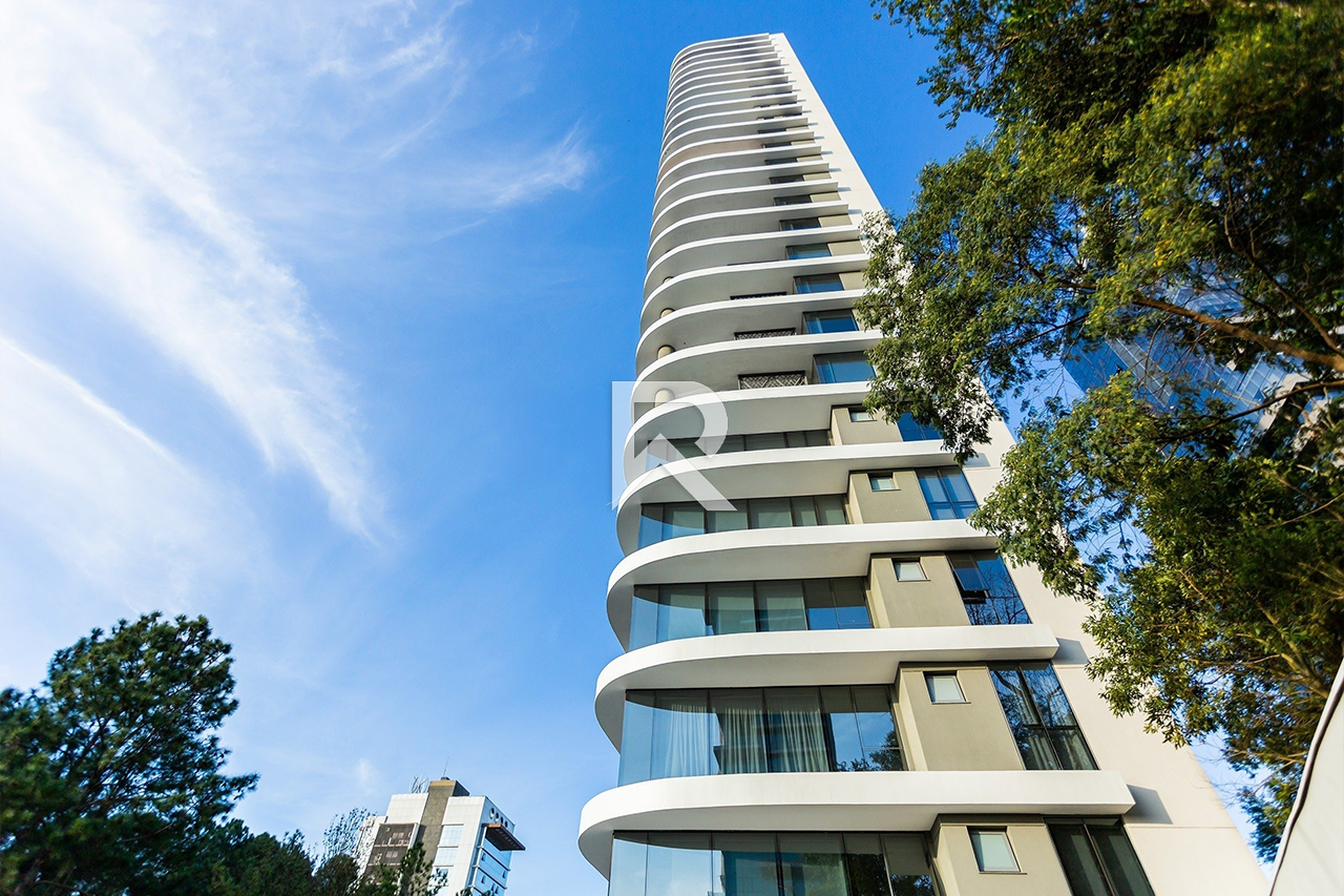 Apartamento Mobiliado, Face Norte com 3 suítes 338m2 em Cond. Clube para venda - Champagnat, Curitiba miniatura 29