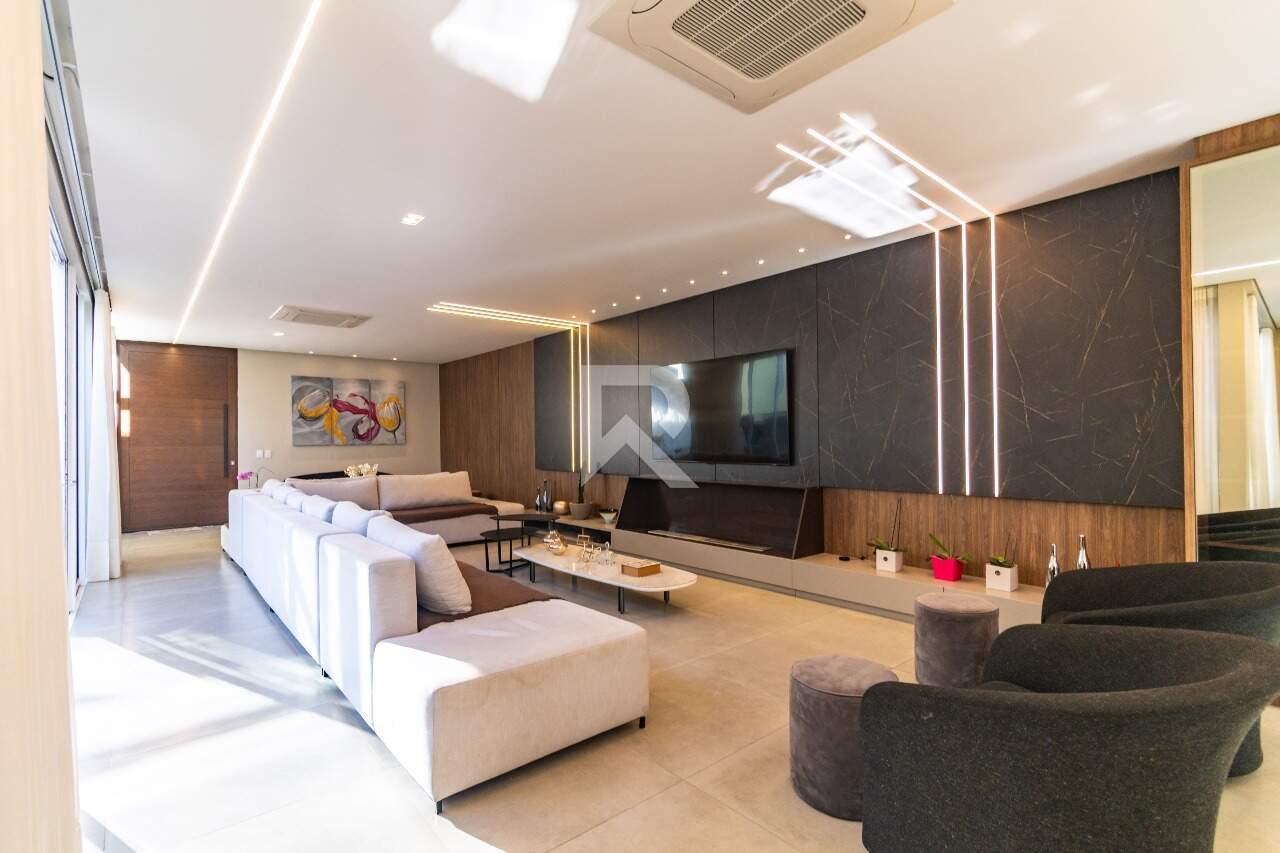 Casa Alto Padrão, Mobiliada em Cond. Clube com Piscina, 4 suítes, 3 vagas e 400m2 para venda - Campo Comprido, Curitiba-PR miniatura 5