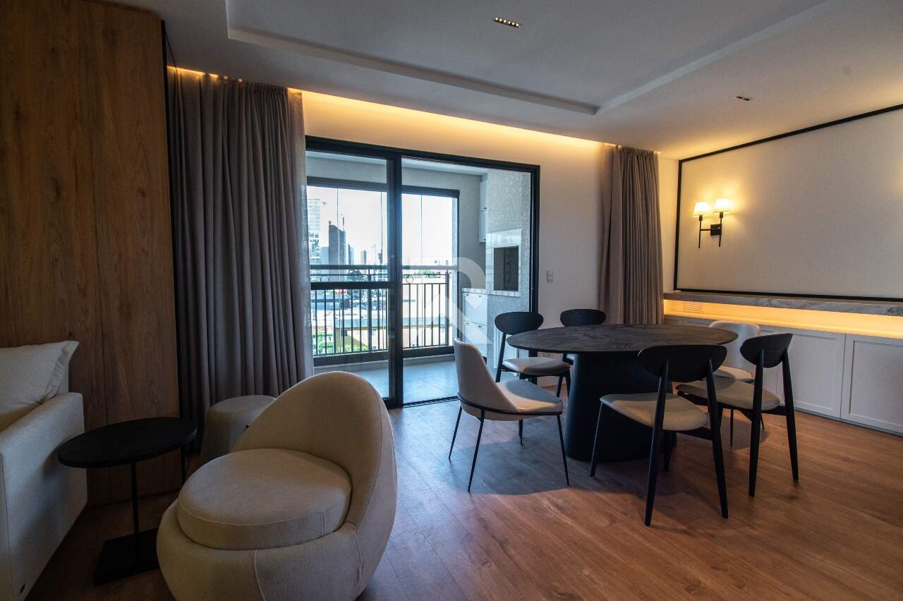 Apartamento Mobiliado em Cond. Clube com 2 quartos, closet, 2 vagas, 106m2 para alugar - Alto da Glória, Curitiba miniatura 4