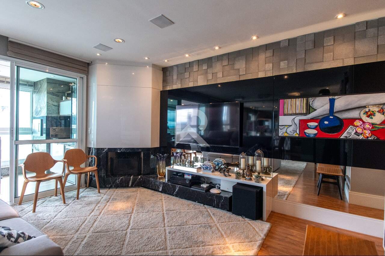 Apartamento com Vista Livre e Sacada Gourmet à venda, 163 m² – Ecoville – Curitiba/PR miniatura 2