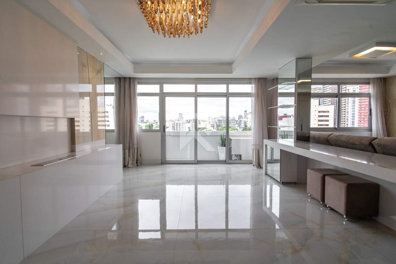 Apartamento com Vista Livre, 2 Suítes, 1 Vaga para locação, 152 m² – Batel – Curitiba/PR - miniatura 6
