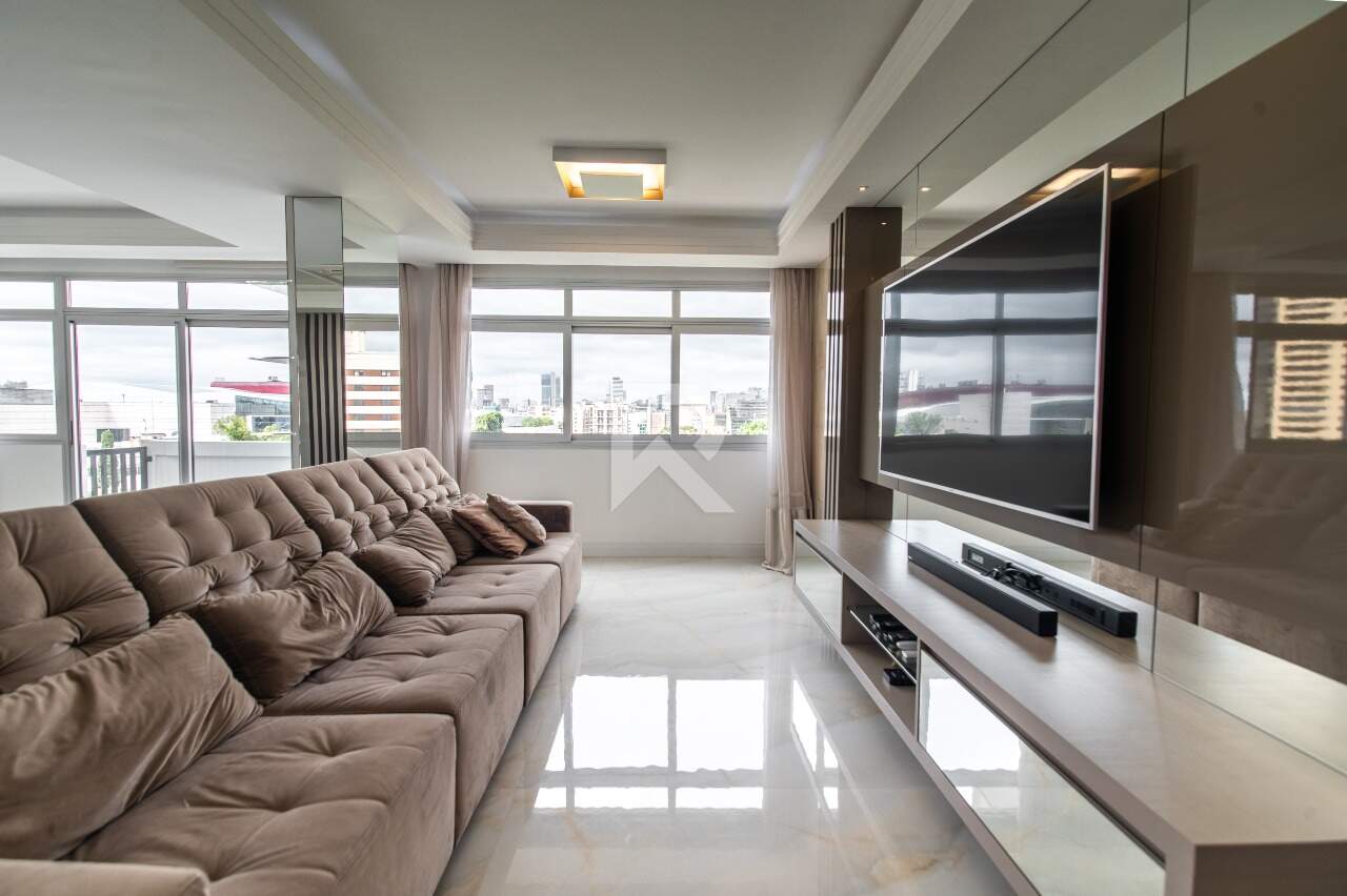 Apartamento com Vista Livre, 2 Suítes, 1 Vaga para locação, 152 m² – Batel – Curitiba/PR - miniatura 3
